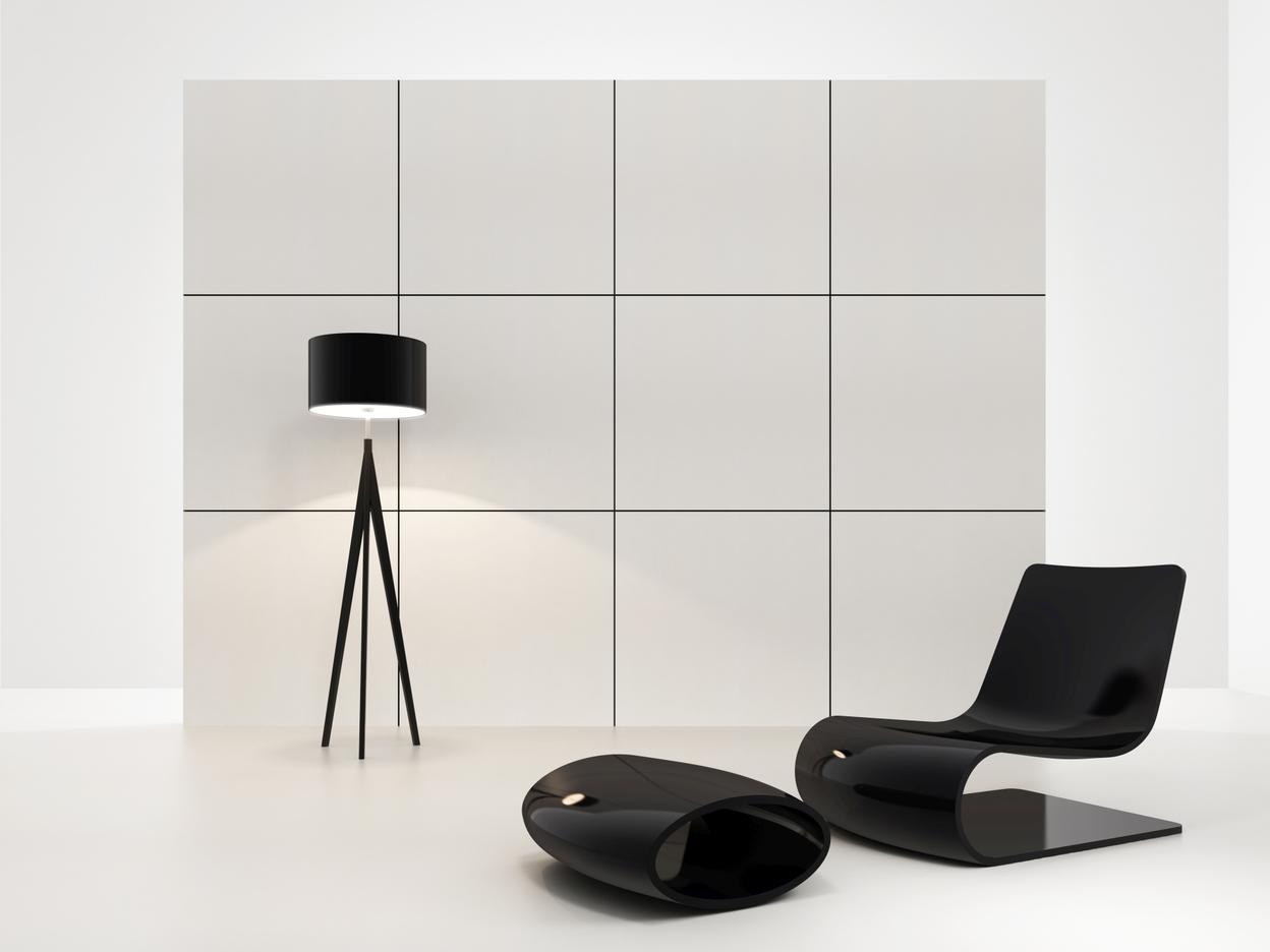 Weißer Wandschrank - minimalistische Einrichtung mit unserem Möbelplaner Weißer Wandschrank - minimalistische Einrichtung